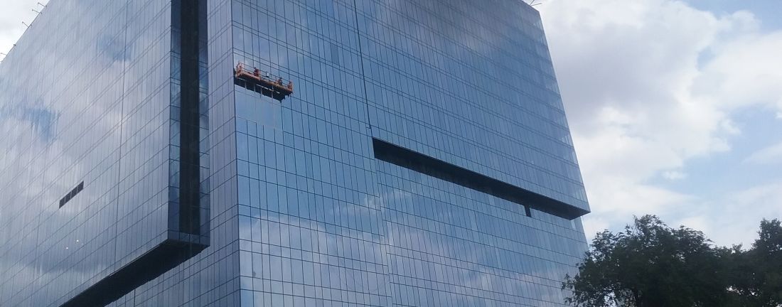 Структурное остекление отеля "Marriott"