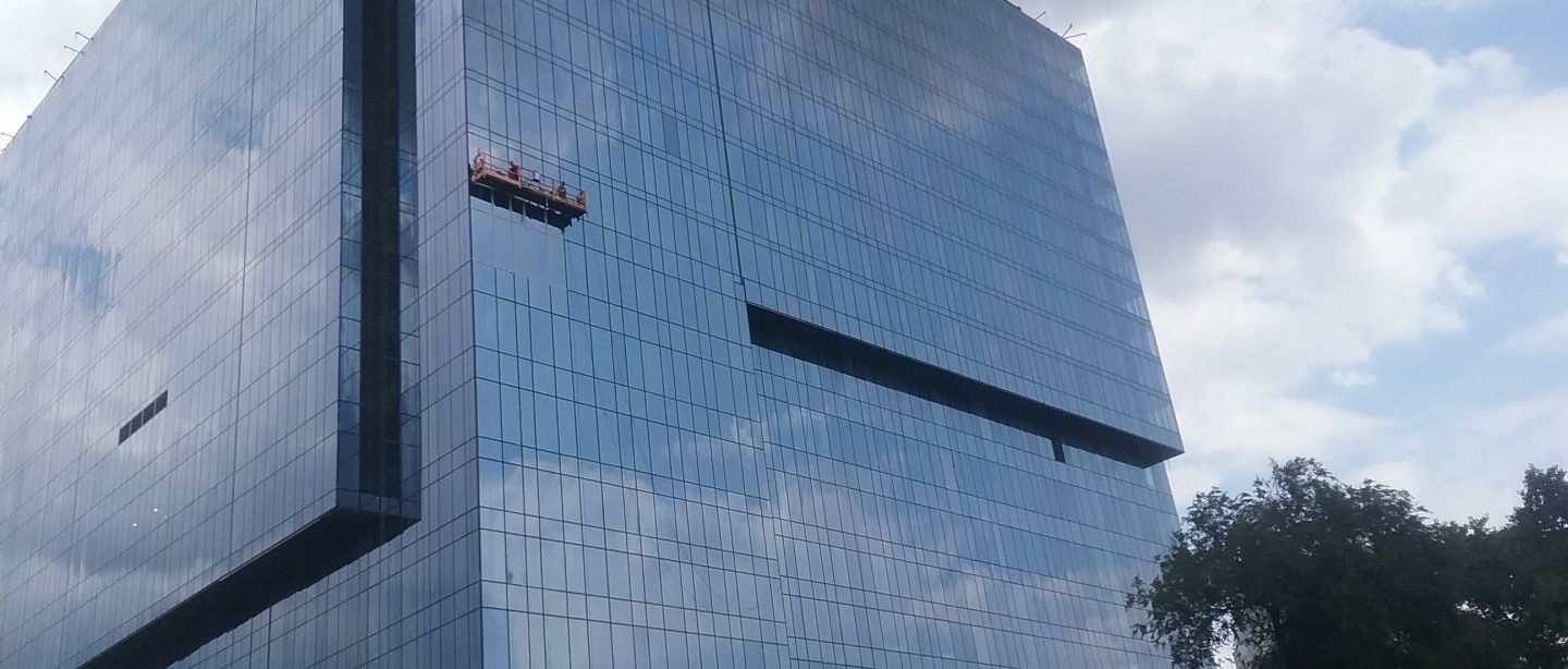 Структурное остекление отеля "Marriott"