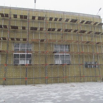 Утепление стен строительной компанией "Юрдан" в Воронеже