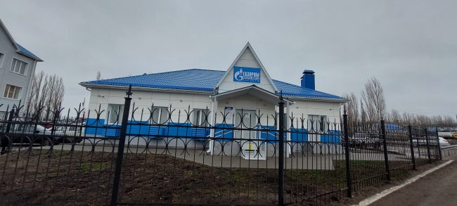 Вентилируемый фасад из металлокассет Расчётно-кассового центра Газпром Межрегионгаз Воронеж