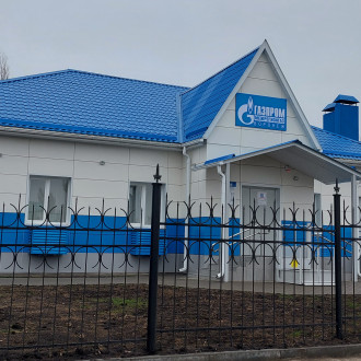 Вентилируемый фасад из металлокассет Расчётно-кассового центра Газпром Межрегионгаз Воронеж