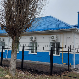 Вентилируемый фасад из металлокассет Расчётно-кассового центра Газпром Межрегионгаз Воронеж