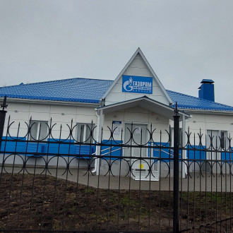 Вентилируемый фасад из металлокассет Расчётно-кассового центра Газпром Межрегионгаз Воронеж