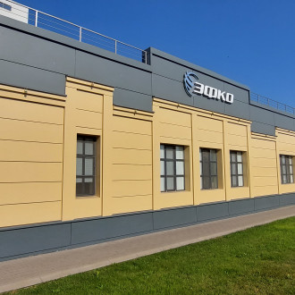 Монтаж вентилируемого фасада здания лаборатории в г. Алексеевка, Белгородской обл.