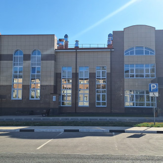 Монтаж вентилируемого фасада с утеплением здания "Центр культурного развития" в Венёв