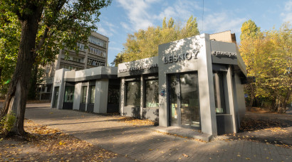 Реконструкция фасада торгового павильона в Воронеже