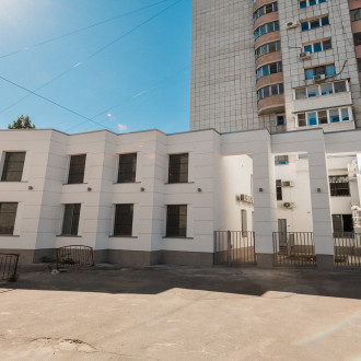 Устройство СФТК с утеплением и устройством архитектурных элементов медецинского центра в Воронеже